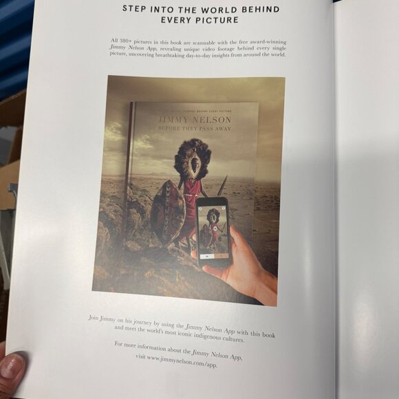 Jimmy Nelson "Before They Pass Away" Hardcover Book W/Digital App Feature - Picture 5 of 6